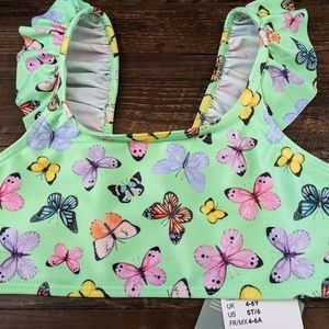 NWT H&M 2-Piece Butterfly Bikini Swimsuit